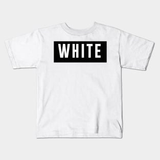 Black and white Kids T-Shirt